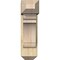 Ekena Millwork Olympic Craftsman Rough Sawn Bracket w/ Offset Brace, Douglas Fir, 8"W x 20"D x 28"H BKT0806X20X28OLY04RDF - alternate 2